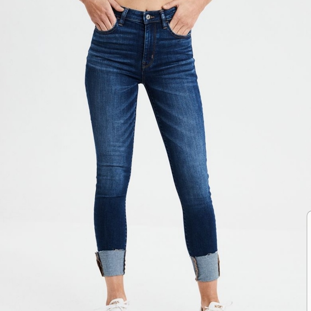 AEO Super high-waisted jegging crop